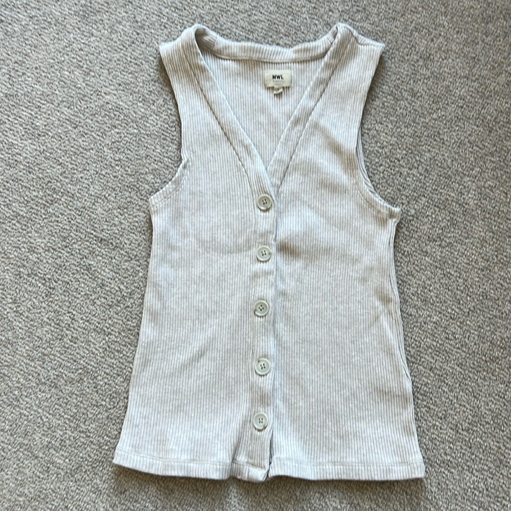 Madewell knit tank